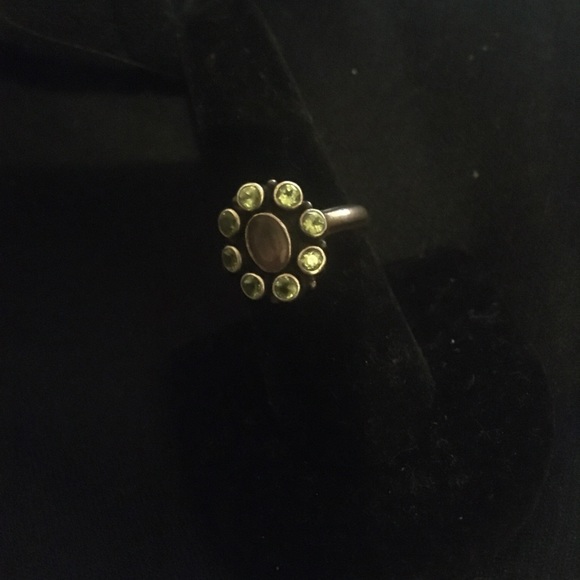 NB 925 Gemstone Ring Size 8 - Picture 6 of 6